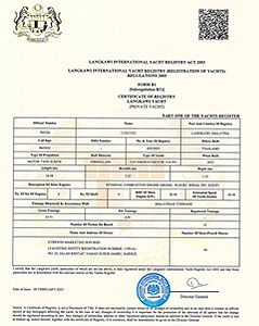 langkawi international yacht registry act 2003